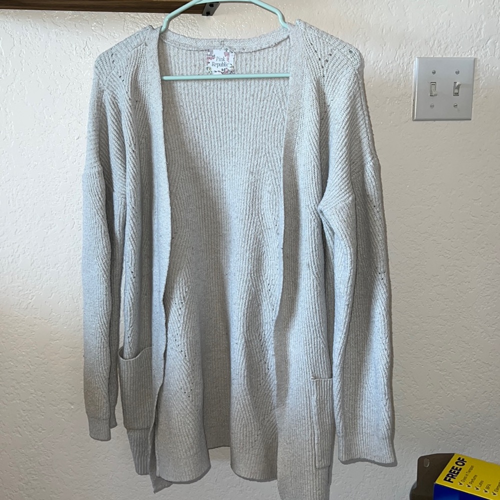 Off white cardigan